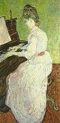Vincent Van Gogh Mademoiselle Gachet am Klavier oil painting on canvas